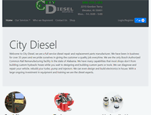 Tablet Screenshot of citydiesel.net